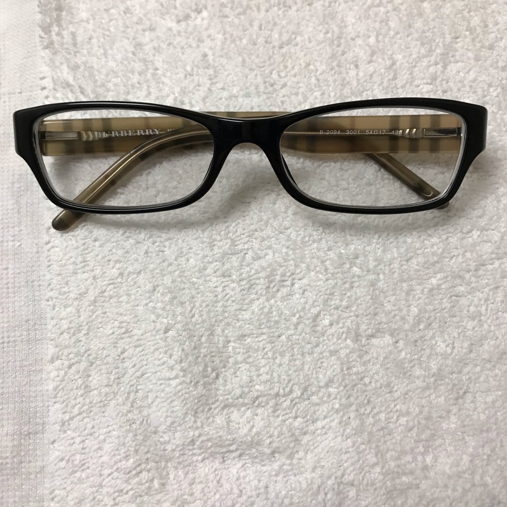 Authentic Burberry glasses. Frame only.